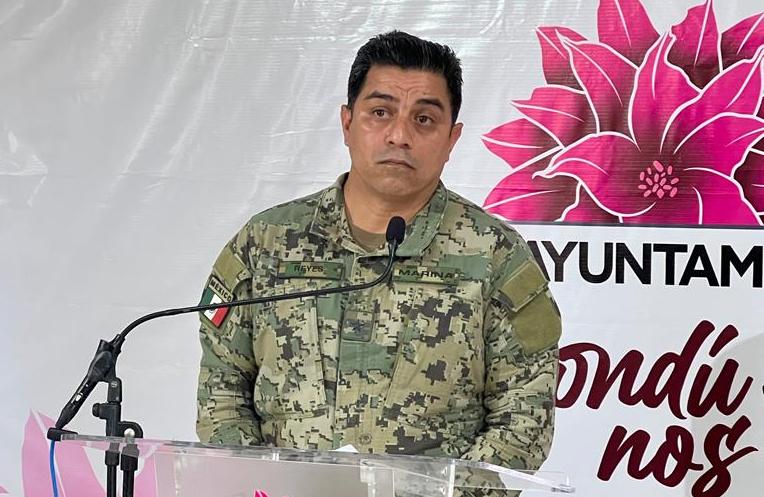Capitán de Corbeta de Infantería de Marina, Armando Daniel Reyes nuevo Director de Seguridad Pública y Tránsito Municipal