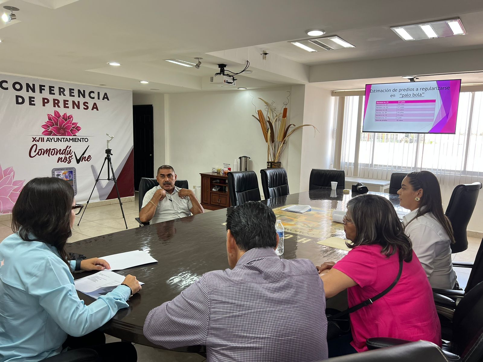 Ayuntamiento de Comondú trabaja para dar certidumbre a las familias de Palo Bola