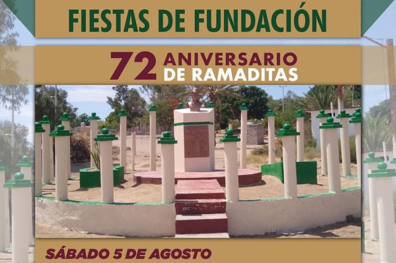 La comunidad de Ramaditas festeja sus 72 años de fundación